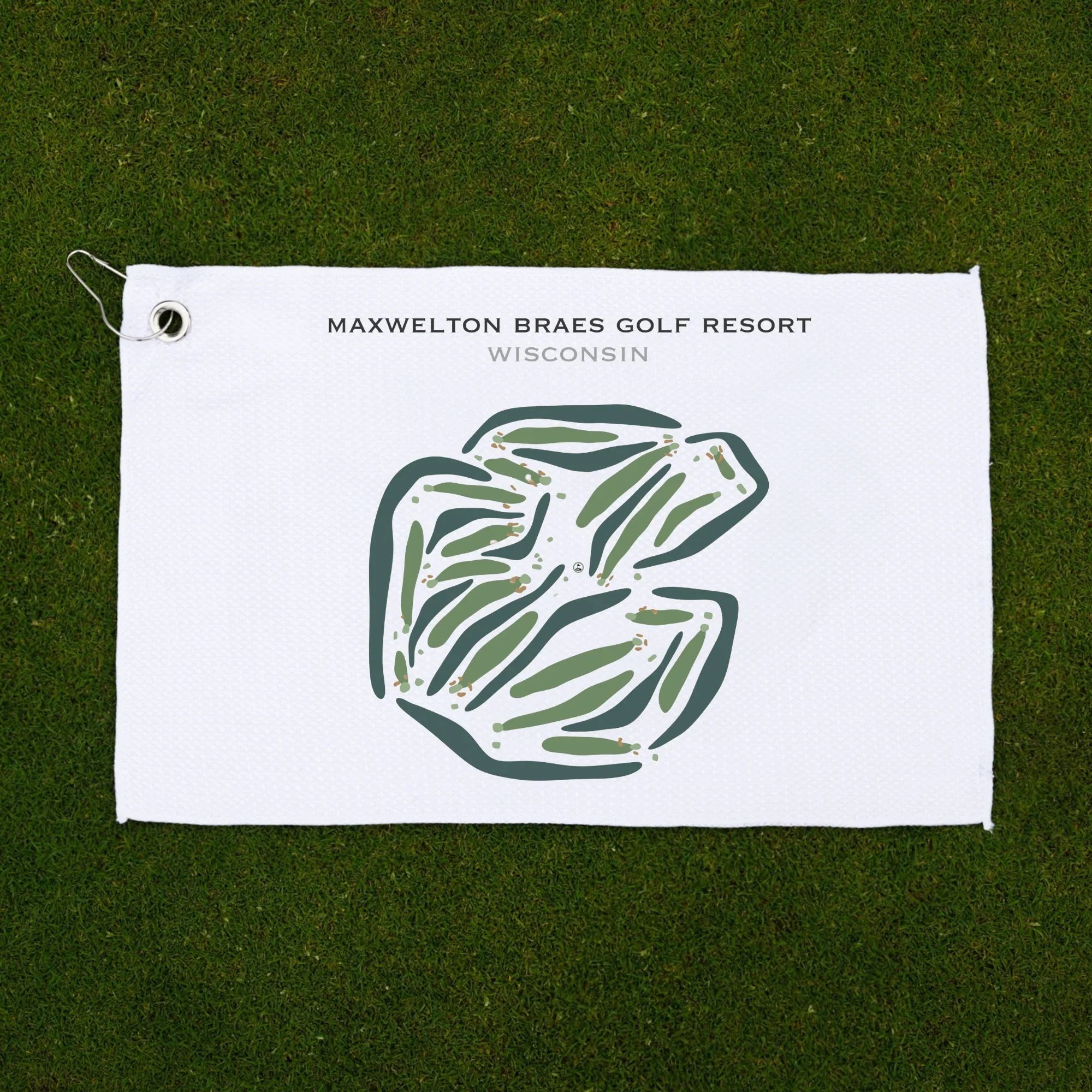 Maxwelton Braes Golf Resort, Wisconsin - Printed Golf Courses
