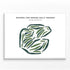 Maxwelton Braes Golf Resort, Wisconsin - Printed Golf Courses