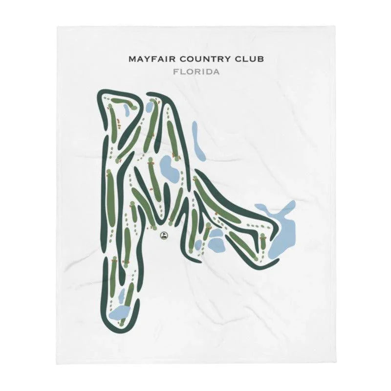 Mayfair Country Club, Florida - Printed Golf Courses