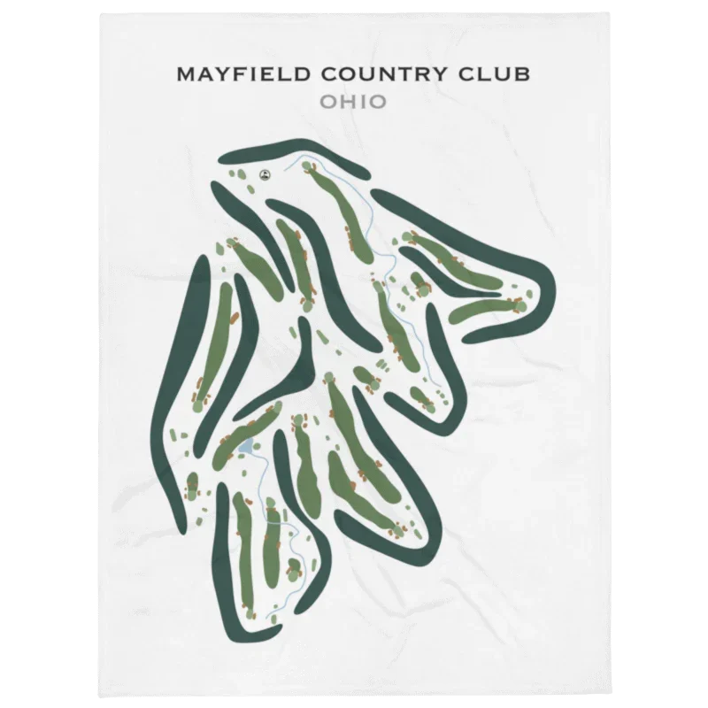 Mayfield Country Club, Ohio - Printed Golf Course