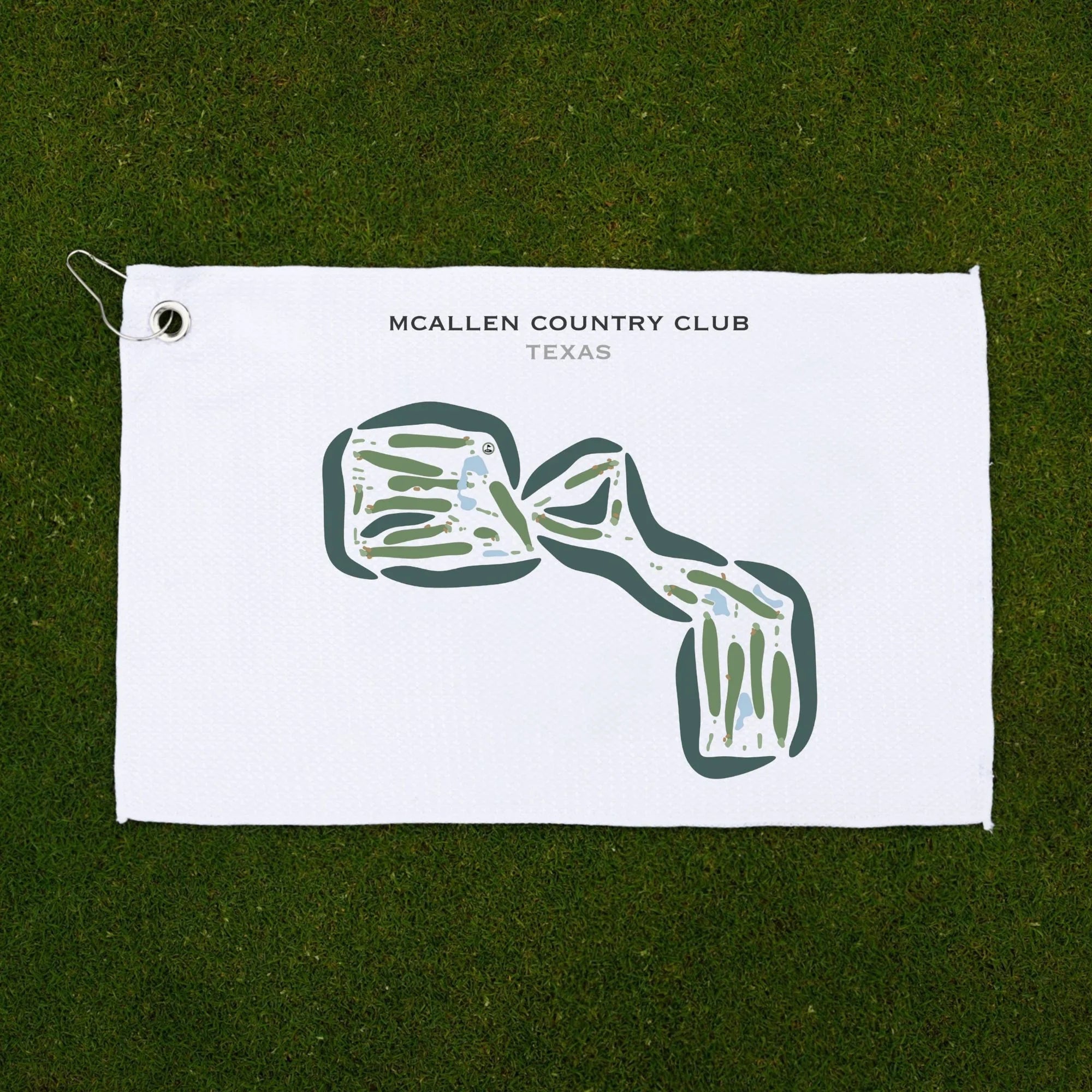 McAllen Country Club, Texas - Printed Golf Courses