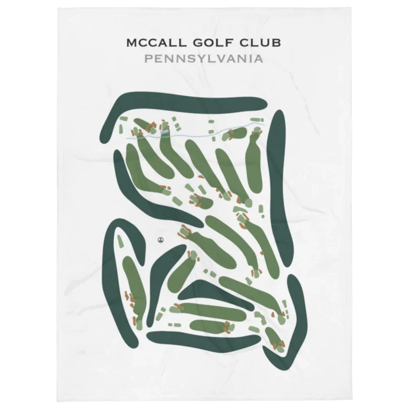 McCall Golf Club, Pennsylvania - Printed Golf Courses
