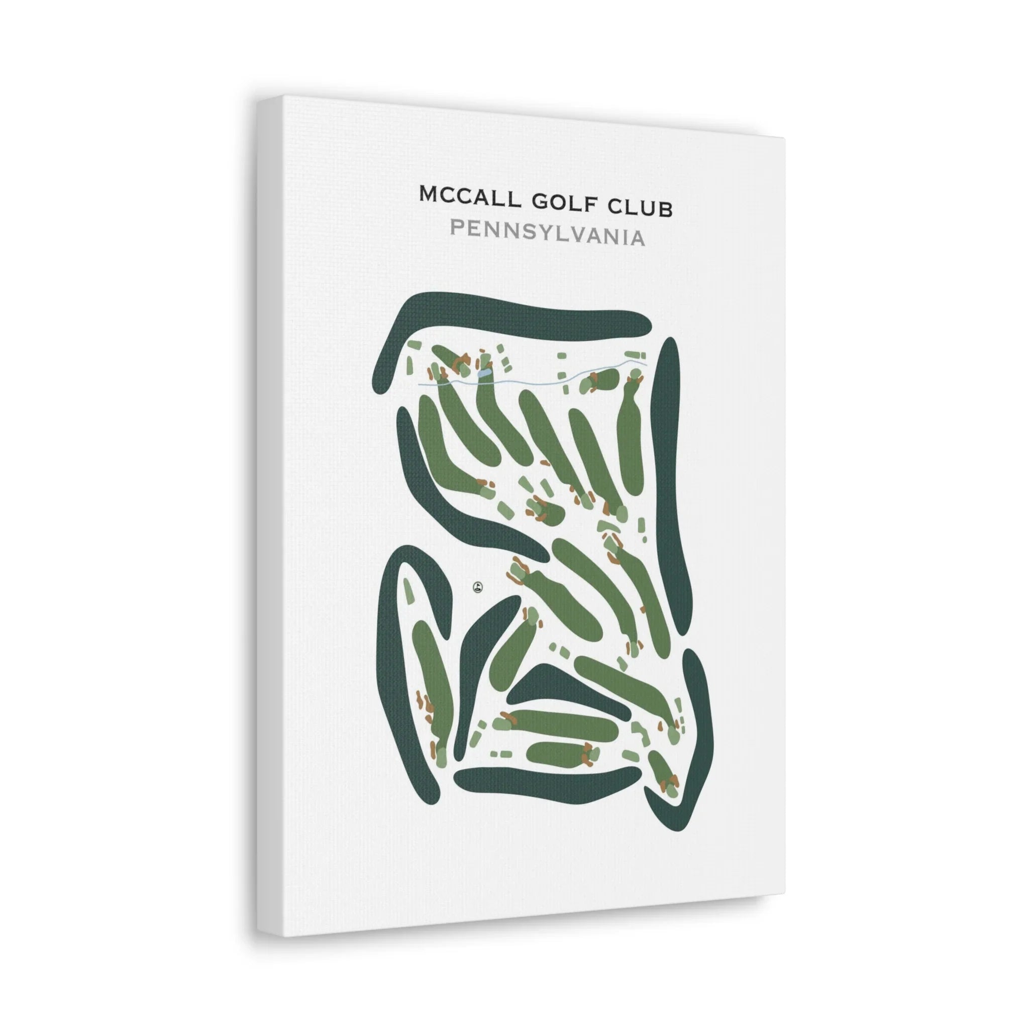 McCall Golf Club, Pennsylvania - Printed Golf Courses