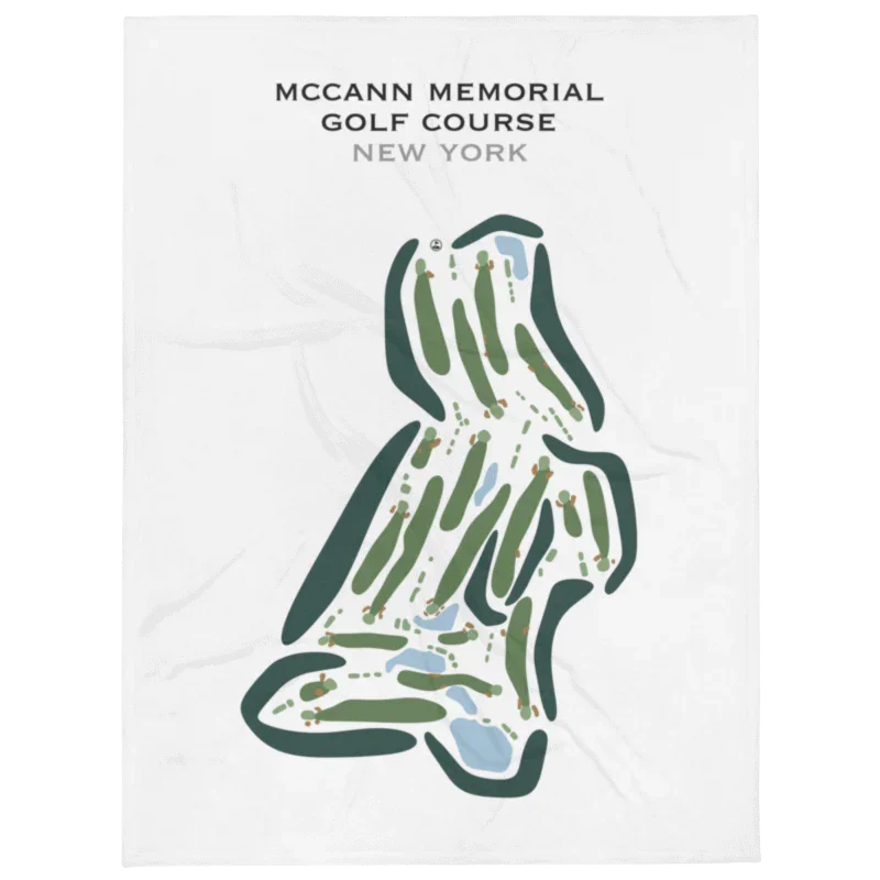 McCann Memorial Golf Course, New York - Printed Golf Courses