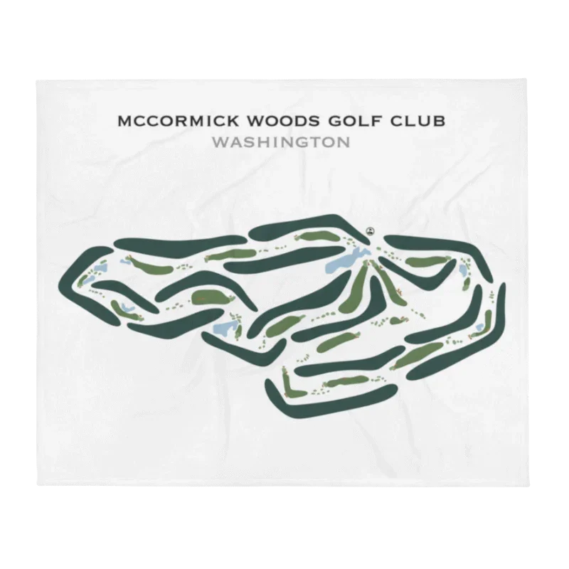 McCormick Woods Golf Club, Washington - Printed Golf Courses