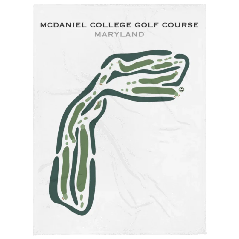 McDaniel College Golf Course, Maryland - Printed Golf Courses