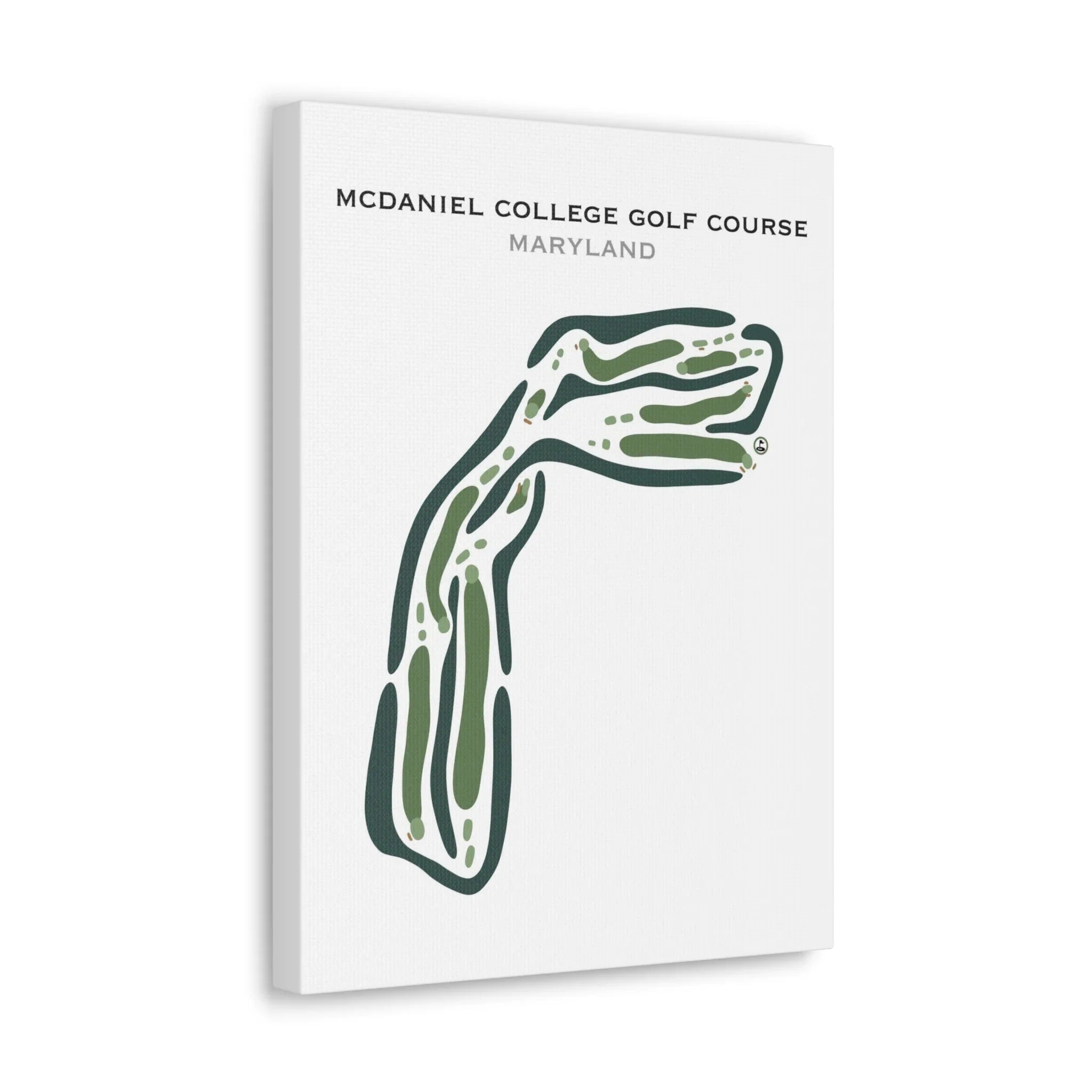 McDaniel College Golf Course, Maryland - Printed Golf Courses