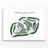 McDonald Golf Course, Indiana - Printed Golf Courses