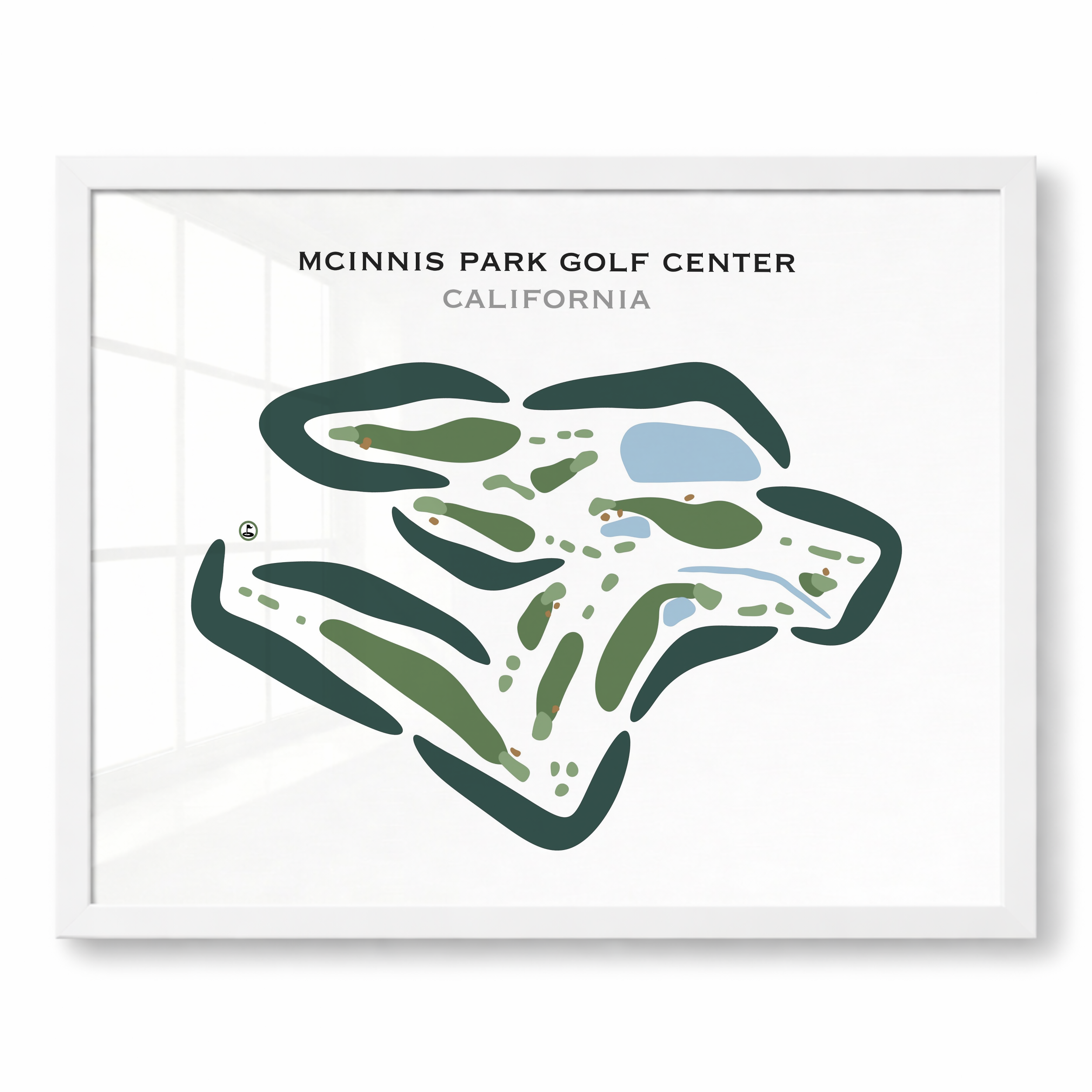 McInnis Park Golf Center, California - Printed Golf Courses