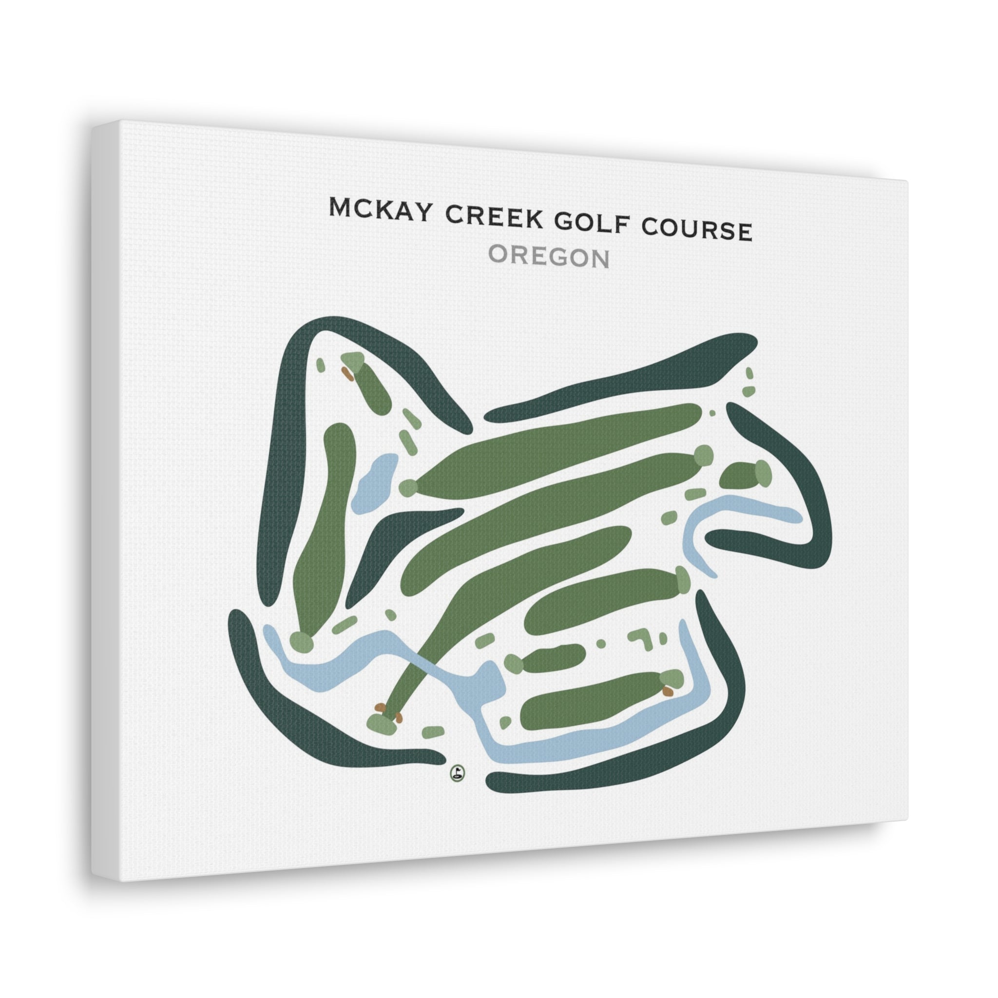 McKay Creek Golf Course, Oregon - Printed Golf Courses