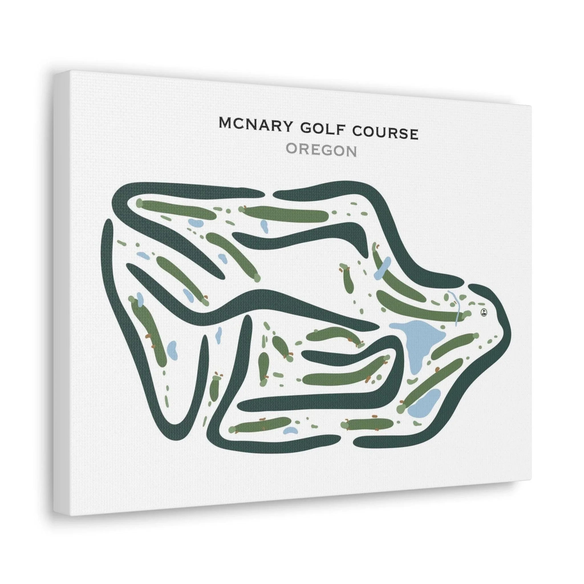 McNary Golf Club, Oregon - Printed Golf Courses
