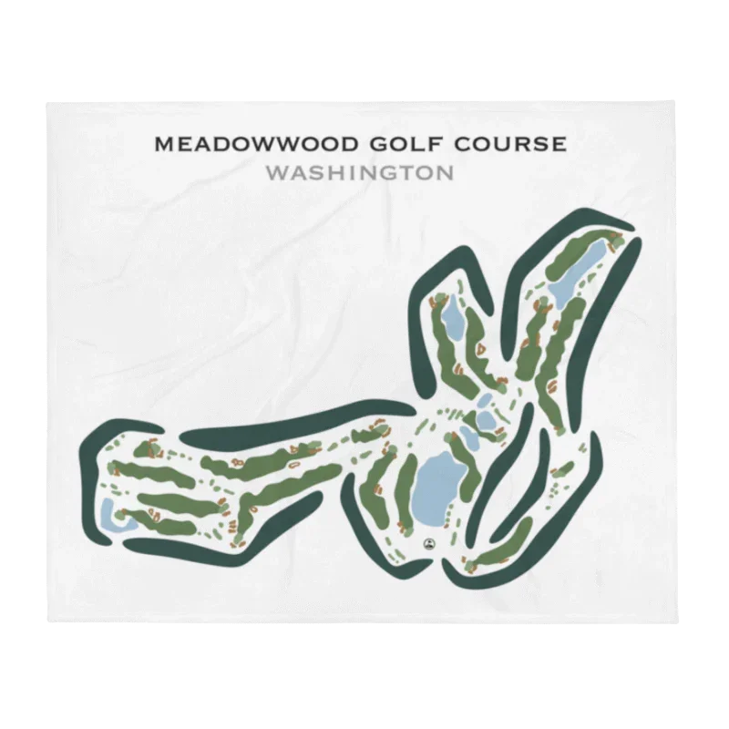 MeadowWood Golf Course, Washington - Printed Golf Courses