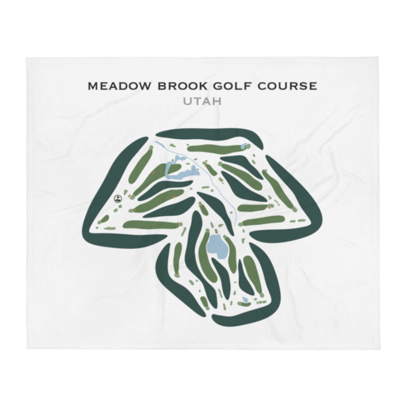 Meadow Brook Golf Course, Utah - Printed Golf Courses