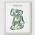 Meadow Club, California - Printed Golf Courses