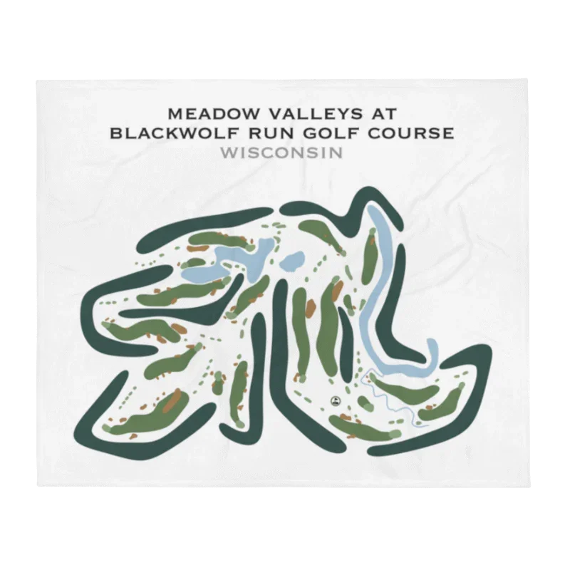 Meadow Valleys at Blackwolf Run Golf Course, Wisconsin - Printed Golf Courses