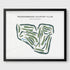 Meadowbrook Country Club, Michigan - Printed Golf Courses