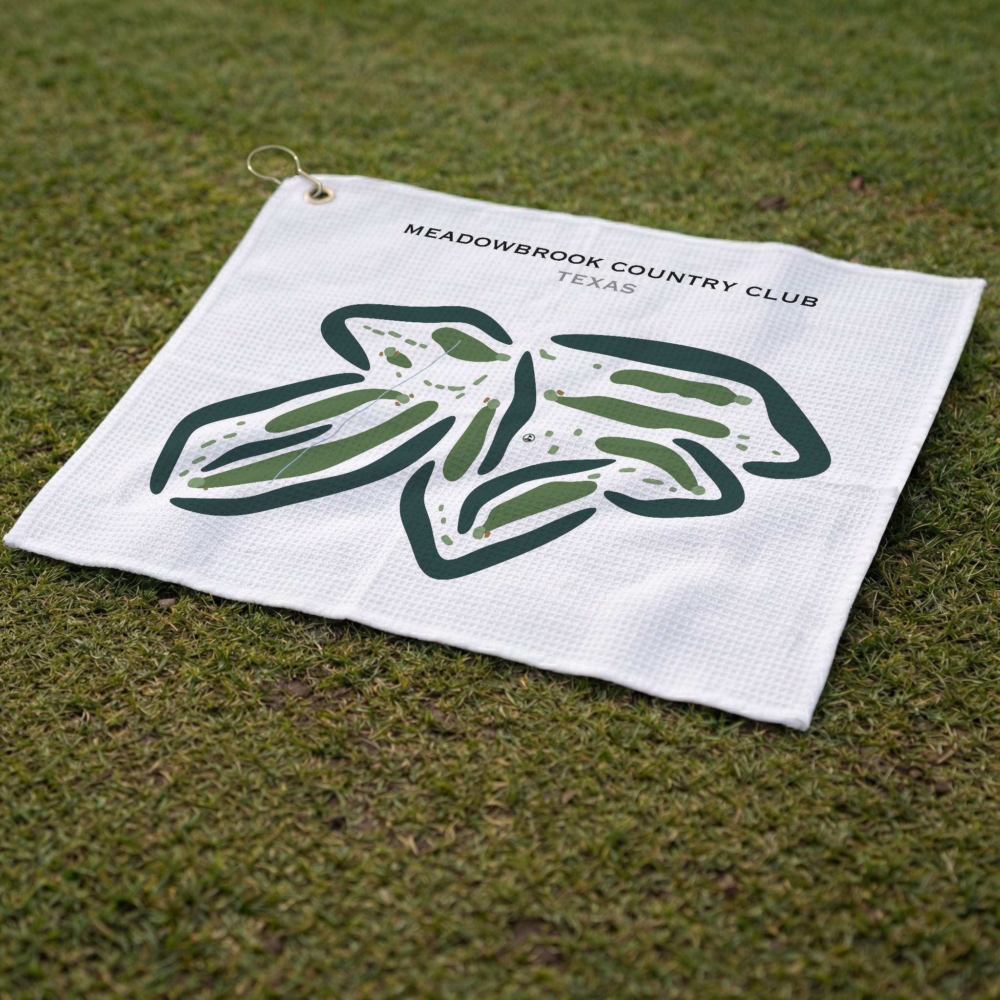 Meadowbrook Country Club, Texas - Printed Golf Courses