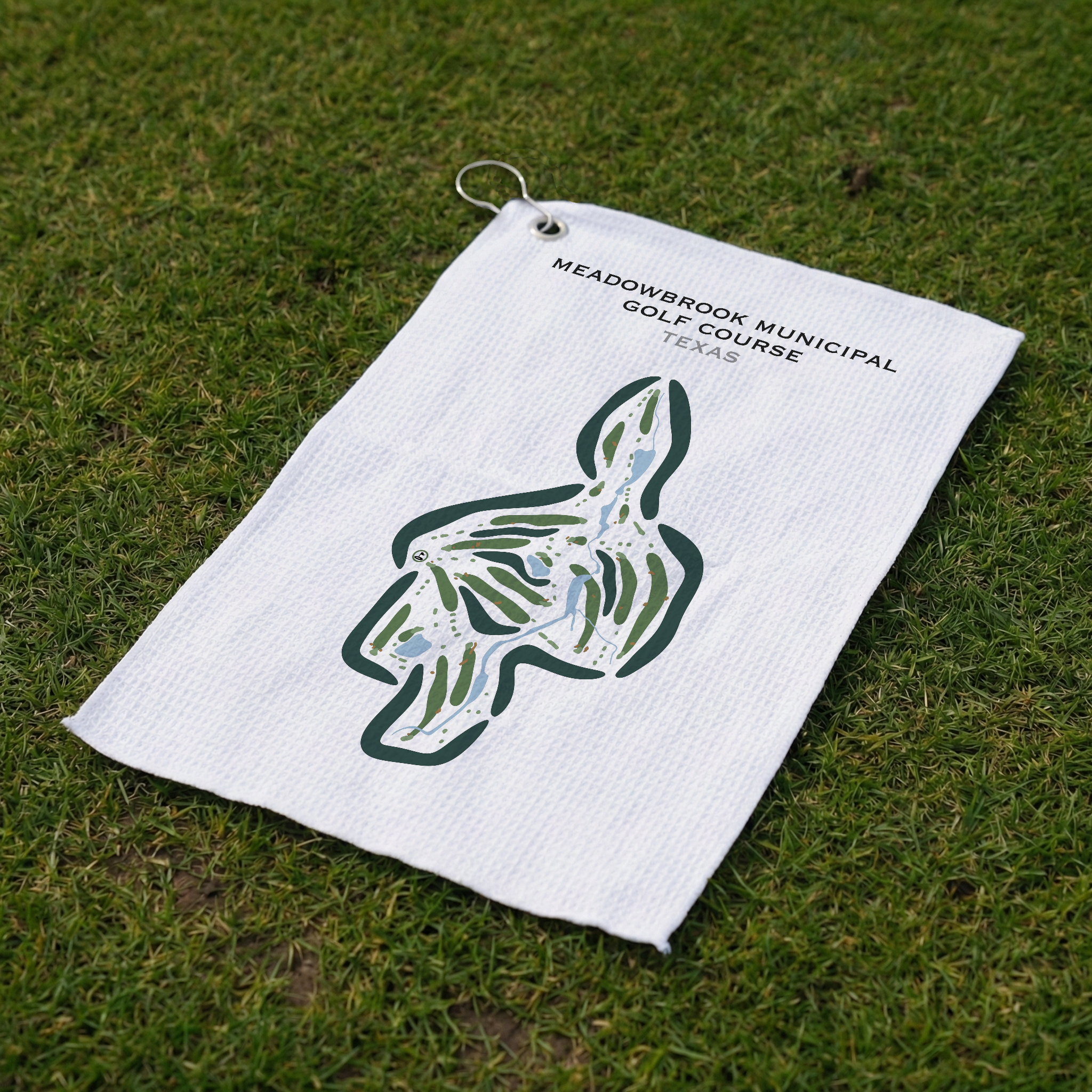 Meadowbrook Municipal Golf Course, Texas - Printed Golf Courses
