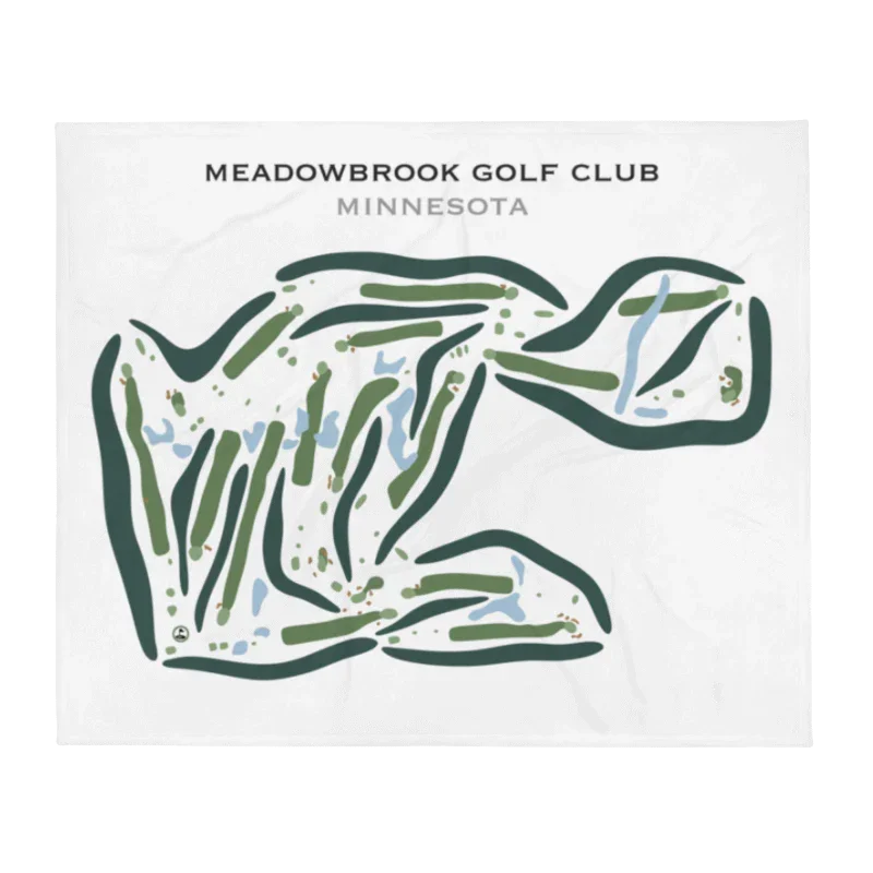 Meadowbrook Golf Club, Minnesota - Printed Golf Courses