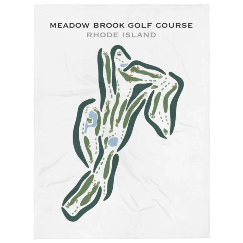 Meadow Brook Golf Course, Rhode Island - Printed Golf Courses