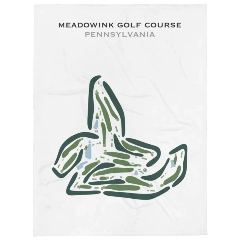 Meadowink Golf Course, Pennsylvania - Printed Golf Courses