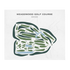 Meadowood Golf Course, Ohio - Printed Golf Courses