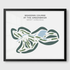 Meadows Course at The Greenbrier, West Virginia - Printed Golf Courses