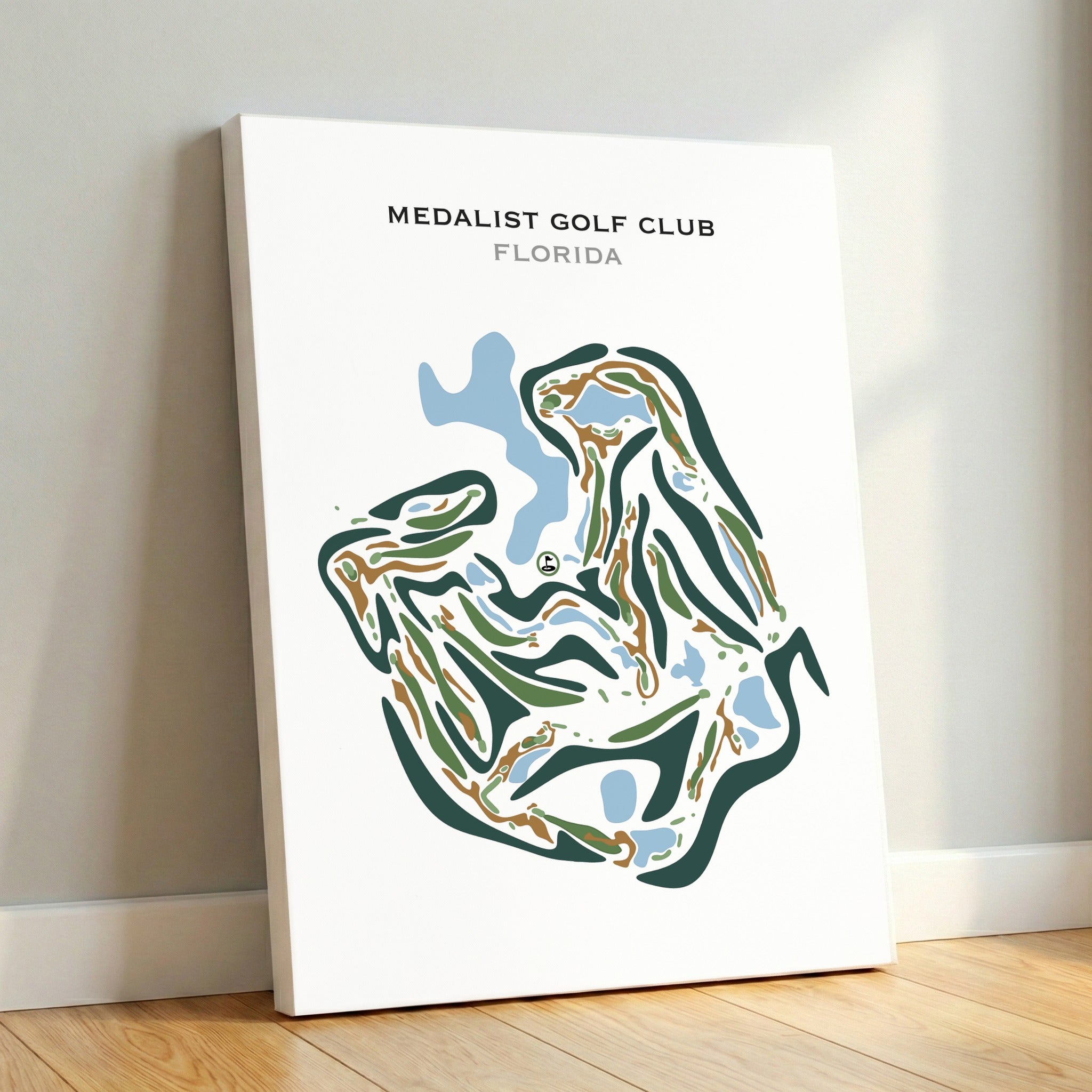 Medalist Golf Club, Florida - Printed Golf Courses