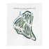 Medford Village Country Club, New Jersey - Printed Golf Courses
