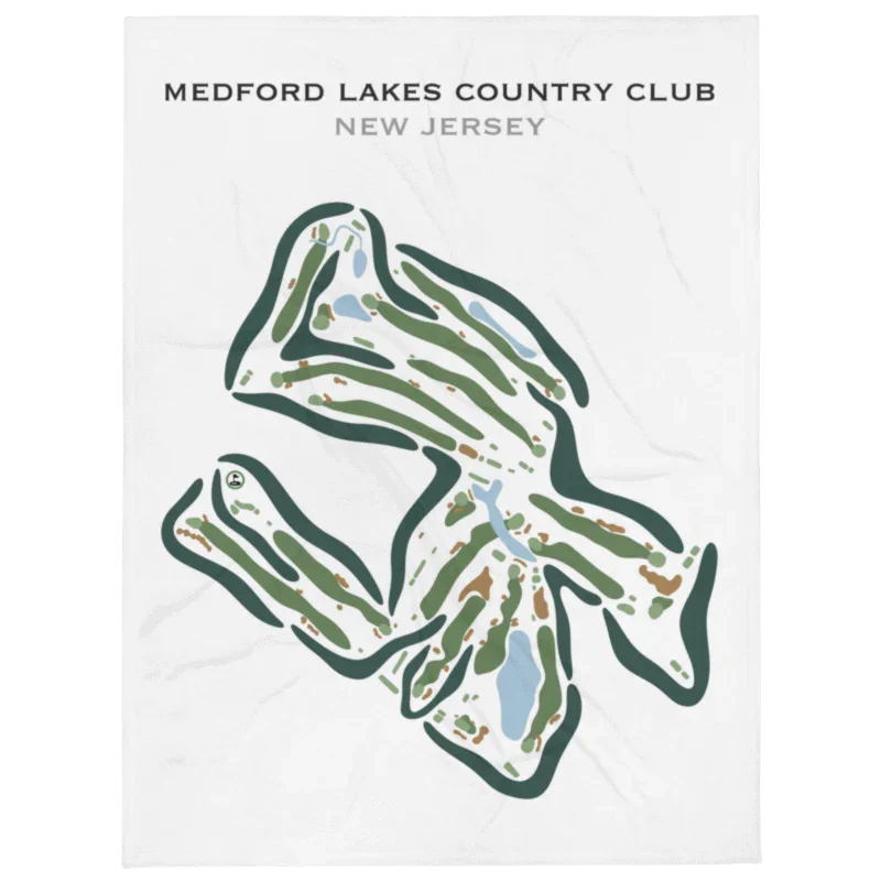 Medford Lakes Country Club, New Jersey - Printed Golf Courses