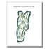 Medina Country Club, Ohio - Printed Golf Courses