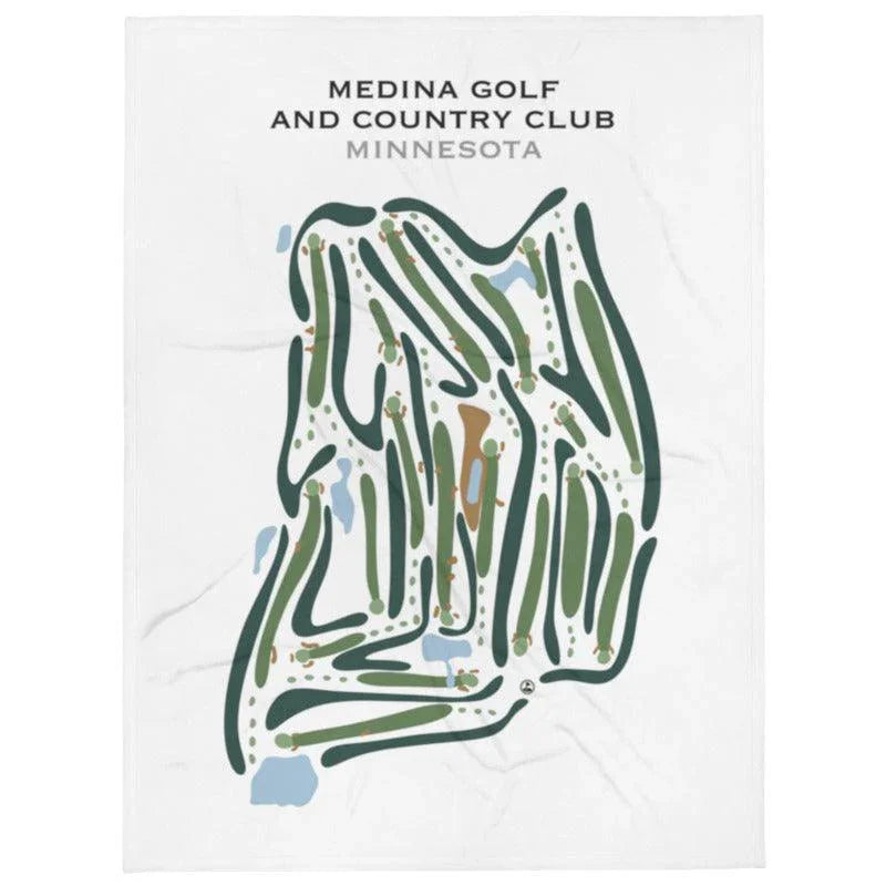 Medina Golf & Country Club, Minnesota - Printed Golf Courses