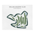 Mellen Country Club, Wisconsin - Printed Golf Courses