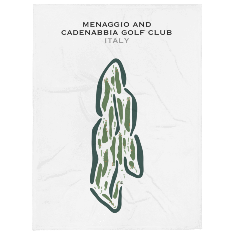 Menaggio & Cadenabbia Golf Club, Italy - Printed Golf Courses