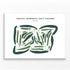 Mentel Memorial Golf Course, Ohio - Printed Golf Courses