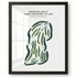 Merced Golf & Country Club, California - Printed Golf Courses