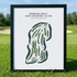 Merced Golf & Country Club, California - Printed Golf Courses