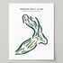 Merion Golf Club, Pennsylvania - Printed Golf Courses