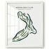 Merion Golf Club, Pennsylvania - Printed Golf Courses