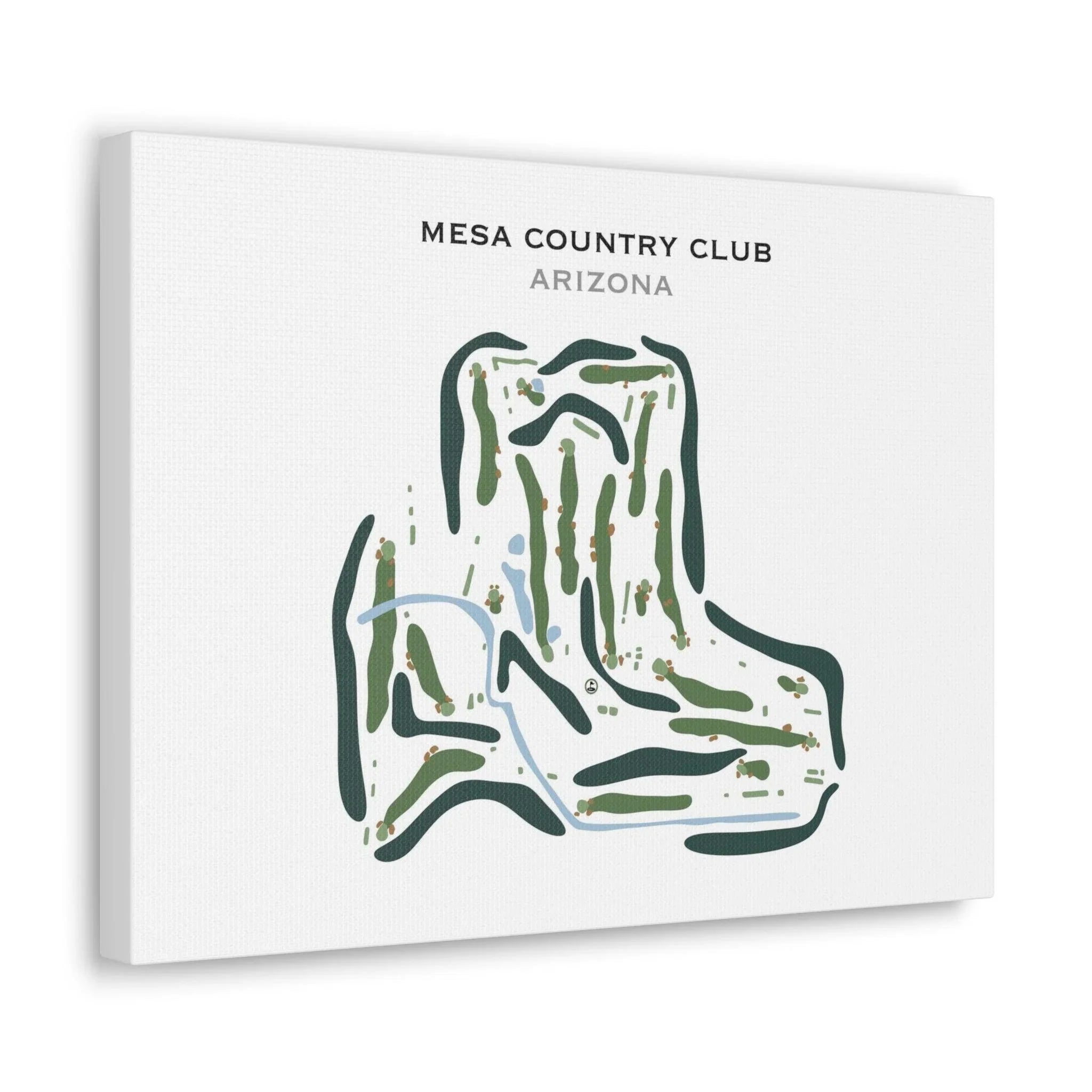 Mesa Country Club, Arizona - Printed Golf Course