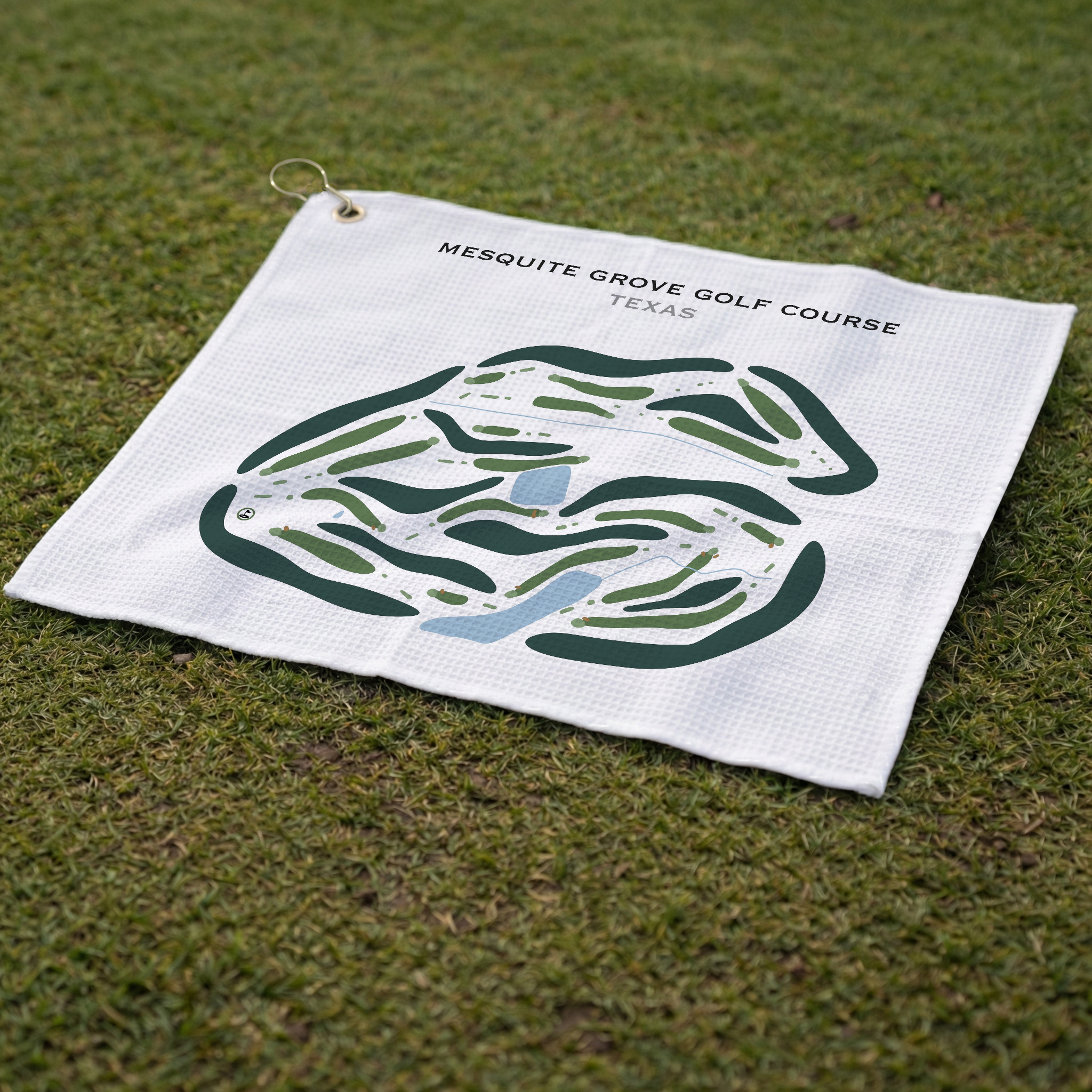 Mesquite Grove Golf Course, Texas - Printed Golf Courses