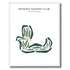 Metairie Country Club, Louisiana - Printed Golf Courses