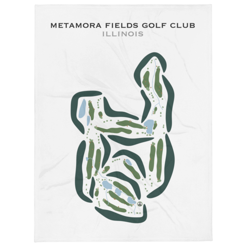 Metamora Fields Golf Club, Illinois - Printed Golf Courses