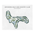 Metamora Golf & Country Club, Michigan - Printed Golf Courses