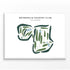 Metropolis Country Club, Illinois - Printed Golf Courses