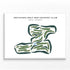 Metuchen Golf and Country Club, New Jersey - Printed Golf Courses