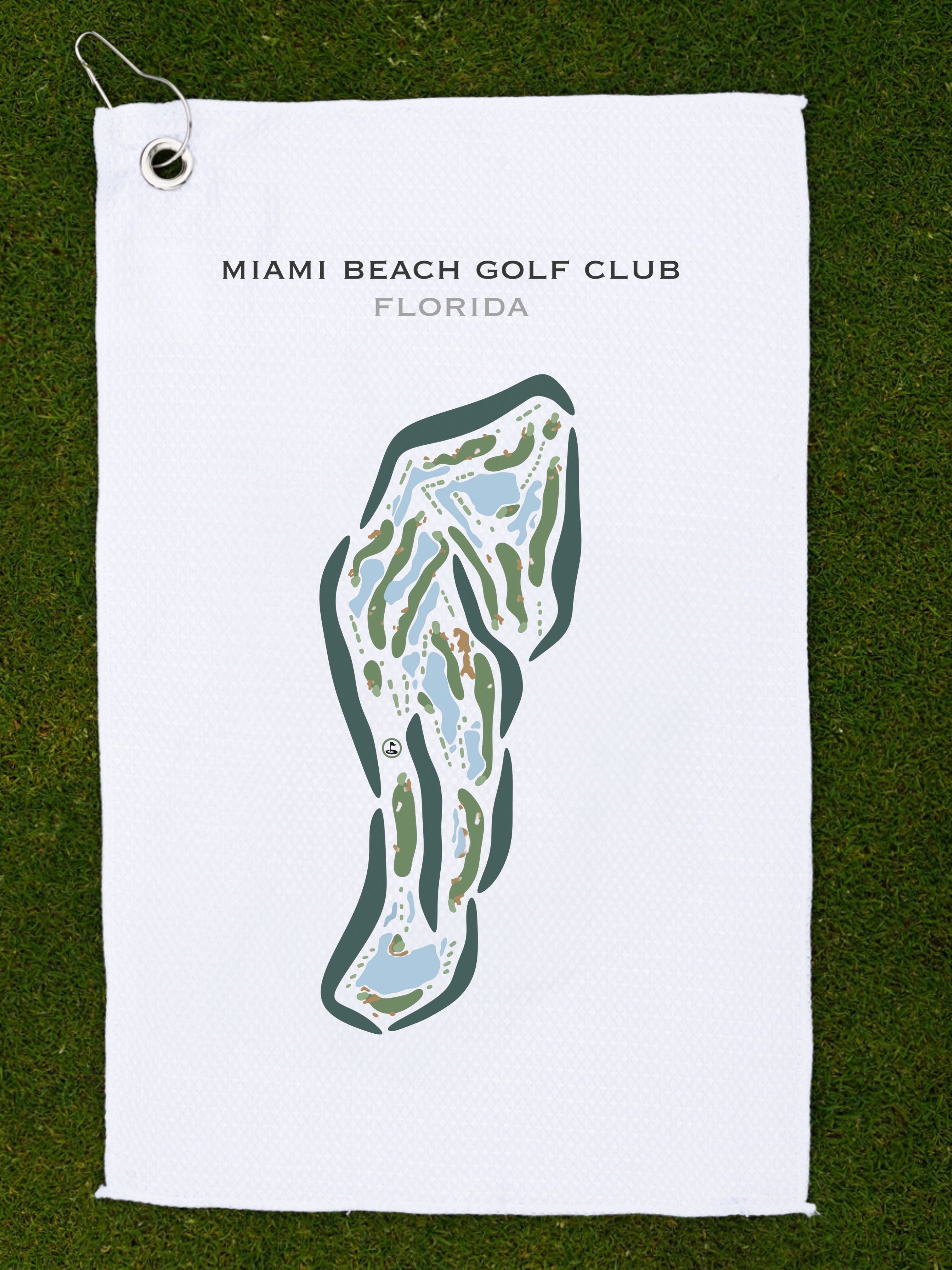 Miami Beach Golf Club, Florida - Printed Golf Courses