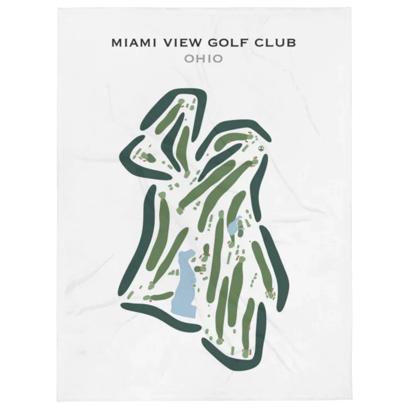 Miami View Golf Club, Ohio - Printed Golf Courses