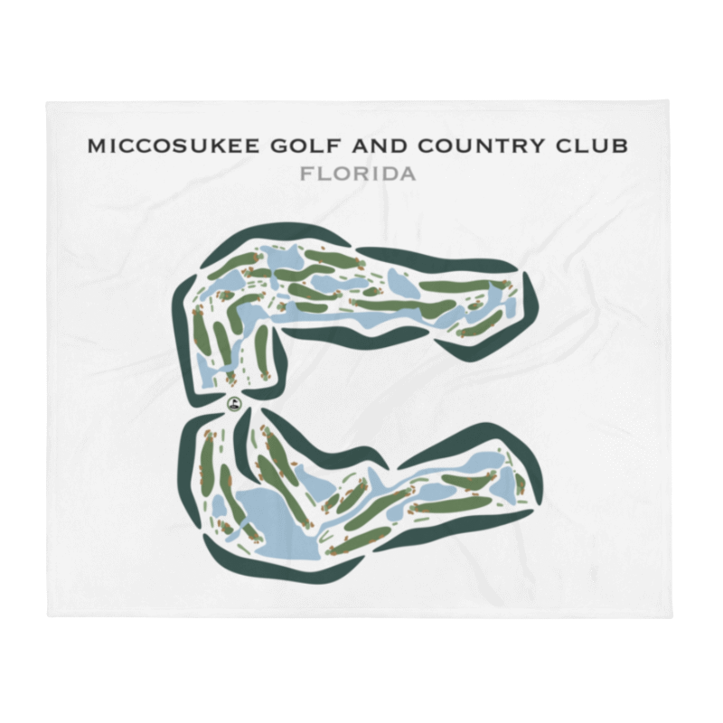 Miccosukee Golf & Country Club, Florida - Printed Golf Courses