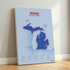 Map of Michigan Golf Courses
